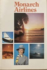 MONARCH AIRLINES 1980s