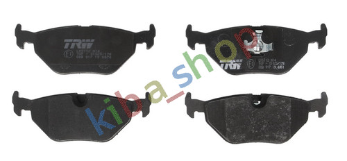 Brake pads set rear fits - pads, bmw