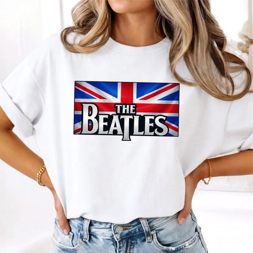 The beatles british flag - beatles,