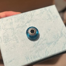 Genuine Pandora Blue Murano
