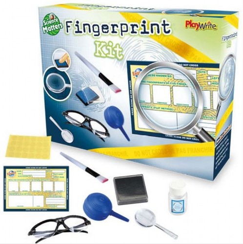 Science fingerprint kit - fingerprint, fun