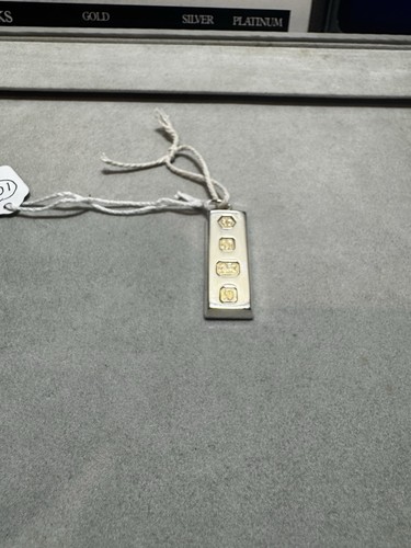 Silver ingot troy - silver,