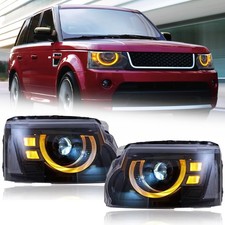 For Range Rover Sport L320 2010 2011 2012 Defender Style LED Headlight Assembly