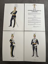 Burland Fine Art UK 21st (Empress Of India’s) Lancers - 4 x A4 Print