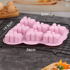 3D Lovely Bear Cake Mold