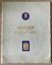 MORRIS Car Sales Brochure For