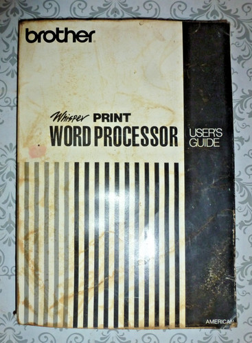 Brother whisper print word - whisper,