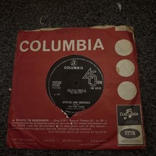 The Pink Floyd - Apples And Oranges  7”  Record  Uk 1967 Columbia Records Vg+ 