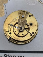Pocket Watch Movement. Fusee Movement? 44.84mm Balance Is Fine