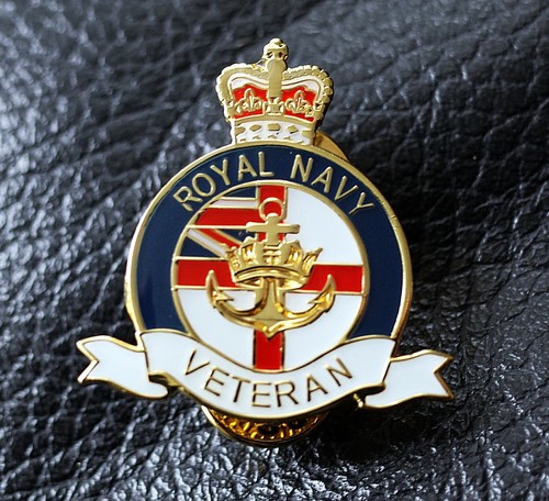 Royal navy new pin - navy, badge