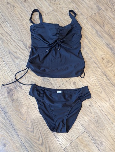 Bravissimo black tankini top - black,