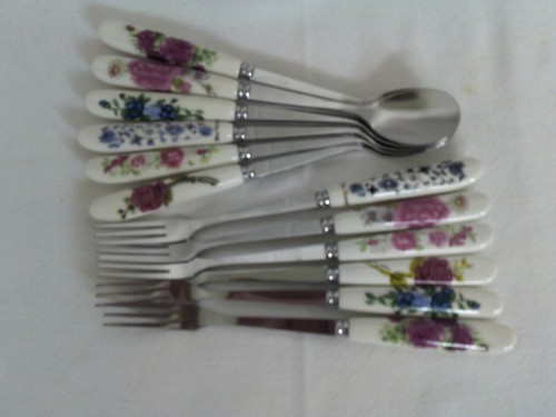 Ceramic handle cake - handle, cake/