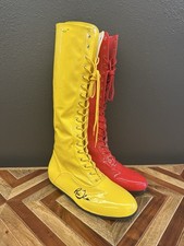 Ric Flair Autographed Yellow &
