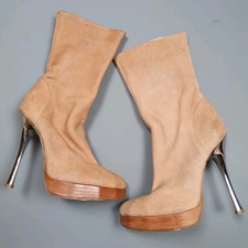 Vivienne Westwood Animal Toe Platform Ankle Boots Tan – UK 4, EU 37 Heel