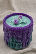 Narcissus bloom pillar candle - bloom,