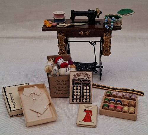 Dolls house haberdashery - dolls,