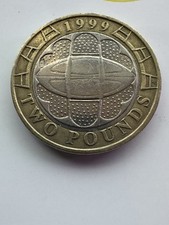 1999 Rugby World Cup £2 Two
