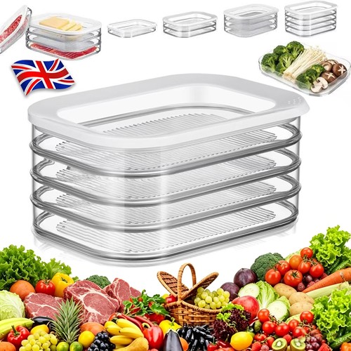 Tier airtight fridge meat - 4,