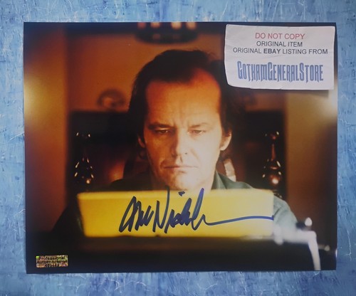 Jack nicholson hand signed - nicholson,