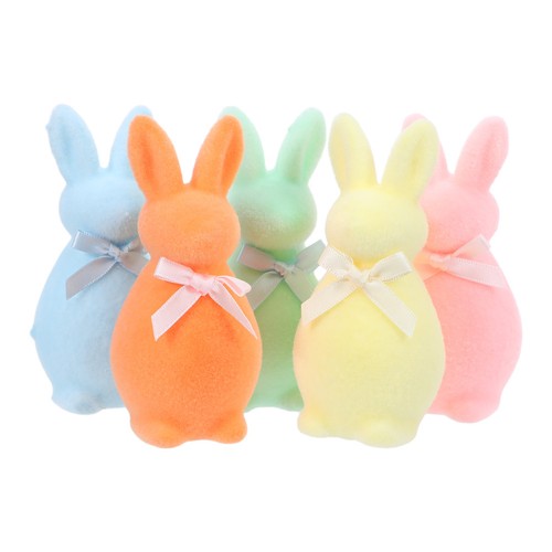 Pcs bunny figures easter - pcs,
