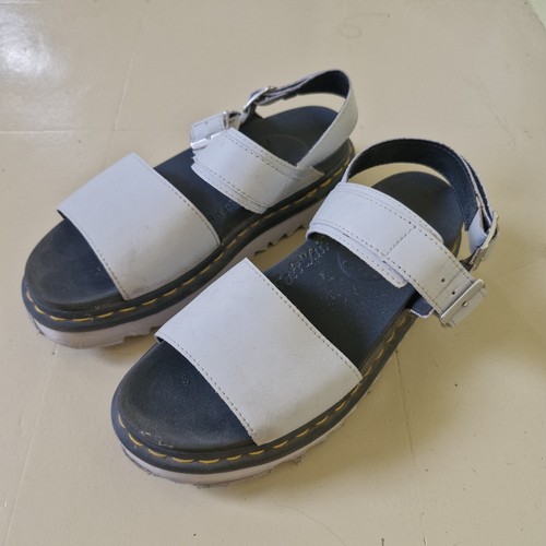 Doc martens grey sandals - martens, size