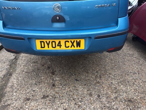Vauxhall corsa rear - corsa,