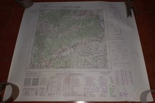 Map Istituto Geografico Militare Cavaso Of Grave Scala 1:25000 1970 Possagno