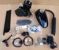 80cc 2 Cycle Engine Motor Kit for Motorized Bicycle Bike Black Body