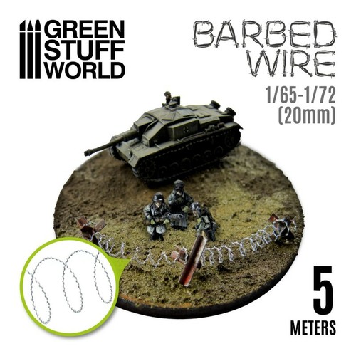 Simulated barbed wire - wire,