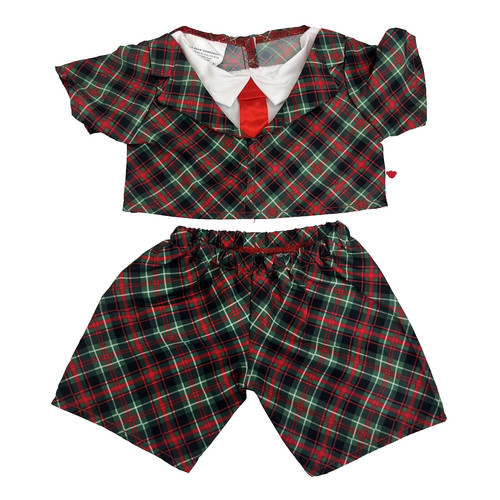 Build bear plaid holiday - build,