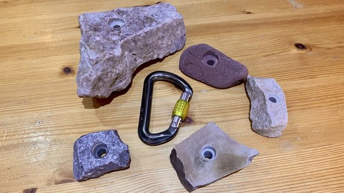 Real stone climbing holds - real,