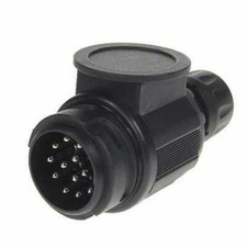 13 Pin Towing Plug Black Easy