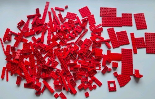 Lego red 500g bricks parts - lego®,