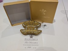 Highgrove 2013 Hand Embroidered Limited Edition Tree Decoration No 1007