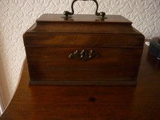 Georgian Mahogany Tea Caddy