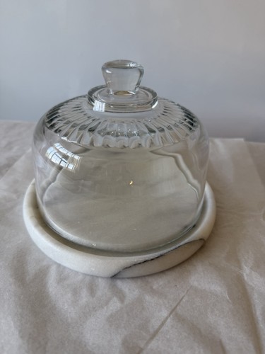 Unbranded marble cheese dome - marble,