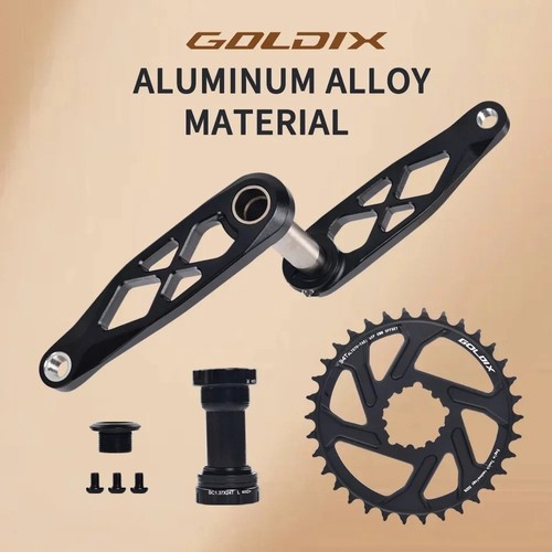Goldix mtb crankset bsa 24mm - goldix,