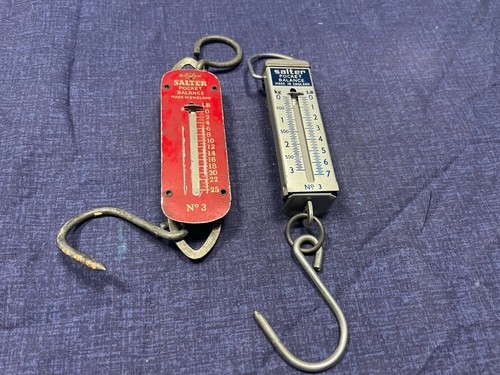 Pair vintage salter pocket - of,