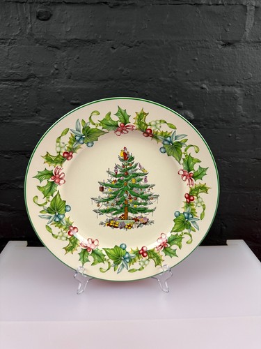 Spode christmas tree - christmas, round