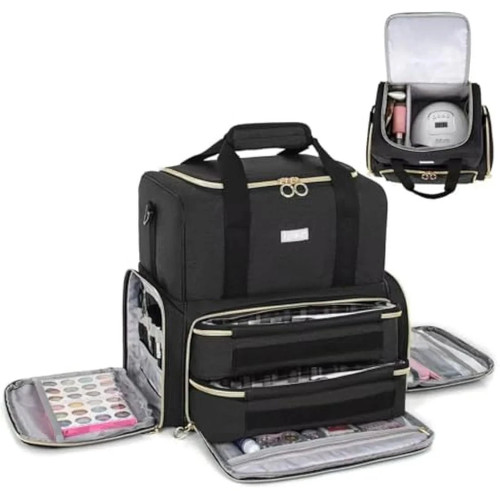 Professional black nail - black, polish