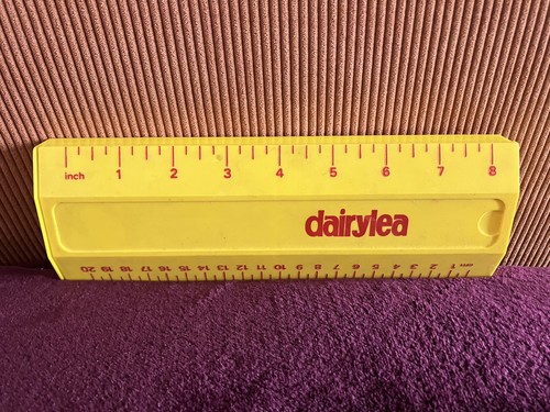 Vtg rare helix dairylea ruler - dairylea,
