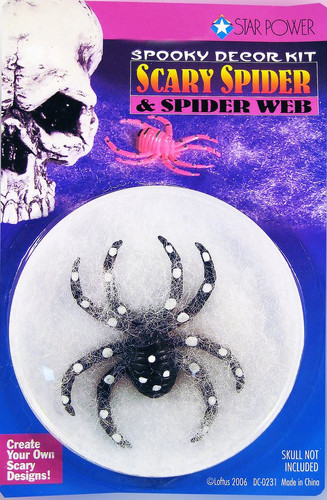 Fake scary realistic spider - realistic, in