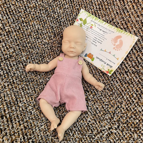 28cm unpainted silicone doll - unpainted,