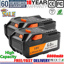 2X 6Ah 18 Volt Lithium Battery