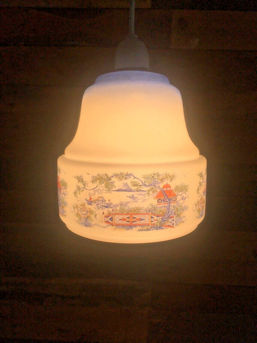 Art deco oriental boat - deco, scene