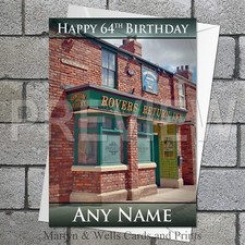 Rovers Return birthday card