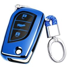 For Toyota Key Cover Case Auris Aygo Keyring Avensis Corolla Verso Yaris Scion