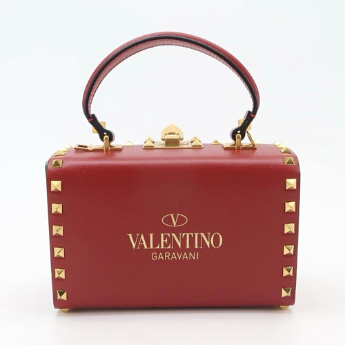 Valentino garavani red leather - garavani,