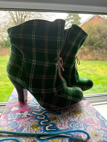 Irregular choice boots green - choice,