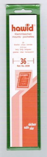 Hawid clear mount strips - hawid, 36mm